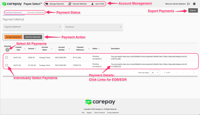 Accepting ACH Payments