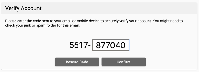 Payment 2FA Completed