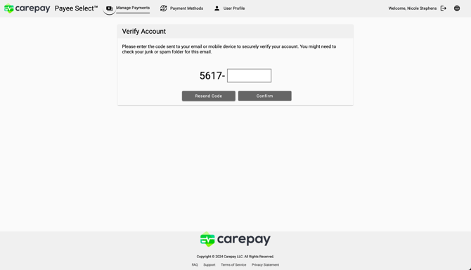 Payment 2FA